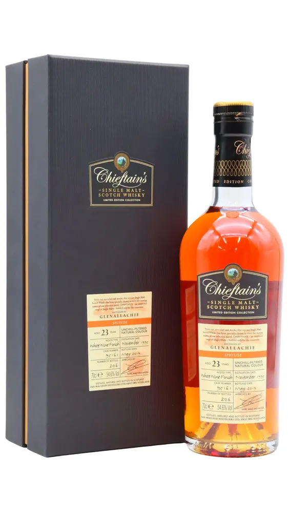 GlenAllachie - 23 year old Chieftain's Single Cask #95161 1995 Whisky 70cl 54.6% ABV