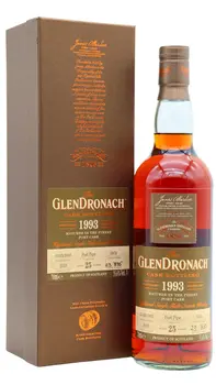 Glendronach - 25 year old Batch 17 Single Port Pipe Cask #5976 1993 Whisky 70cl 55.6% ABV