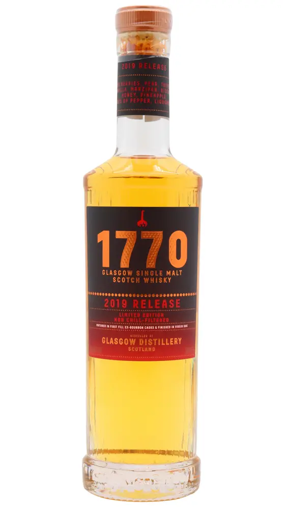 Glasgow 1770 - 2019 Release Single Malt Scotch Whisky 50cl 46% ABV