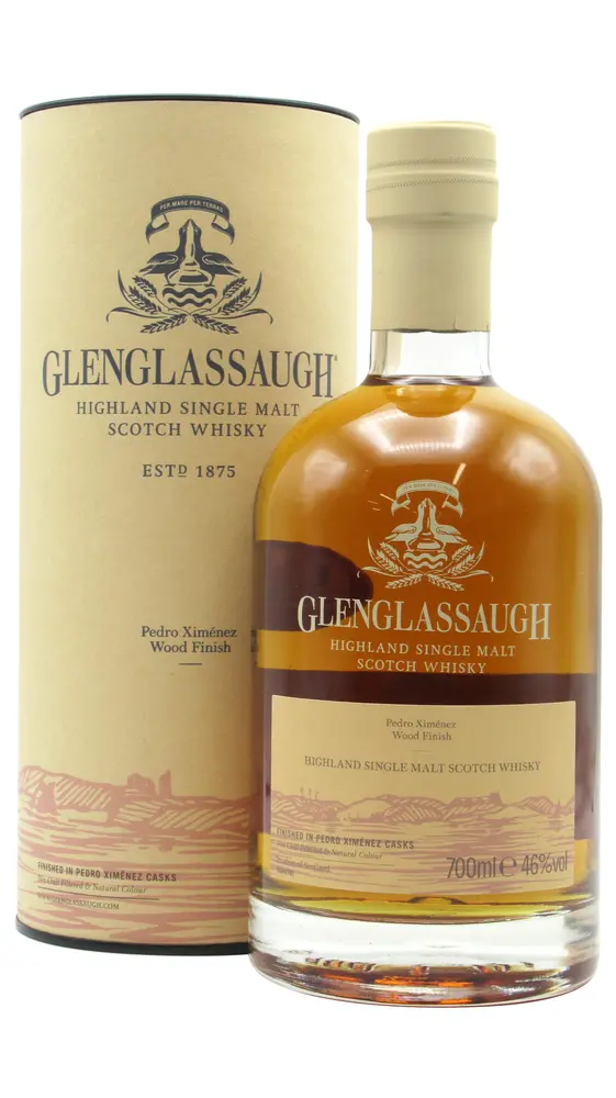 Glenglassaugh - Pedro Ximenez Sherry Wood Finish Highland Single Malt Scotch Whisky 70cl 46% ABV