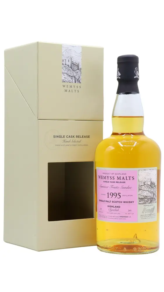 Clynelish - 24 year old Wemyss Malts - Summer Fruits Sundae Single Cask 1995 Whisky 70cl 46% ABV