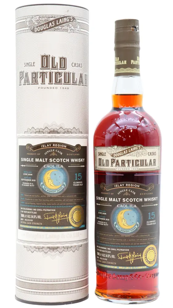 Caol Ila - 15 year old Midnight Series - Old Particular Single Cask #15193 2006 Whisky 70cl 54.6% ABV