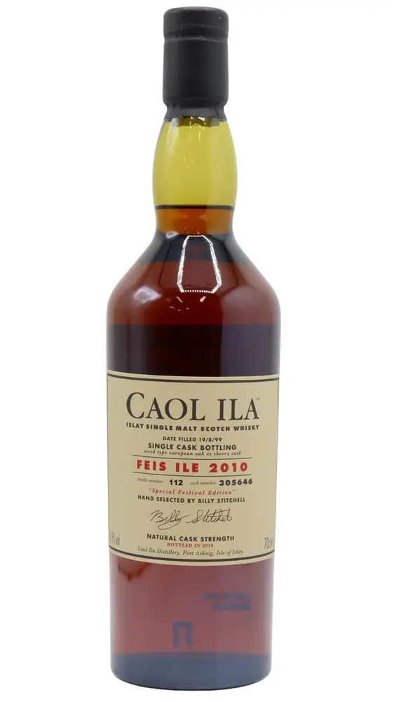 Caol Ila - 10 year old Feis Ile 2010 - Single Sherry Cask #305646 1999 Whisky 70cl 61.9% ABV