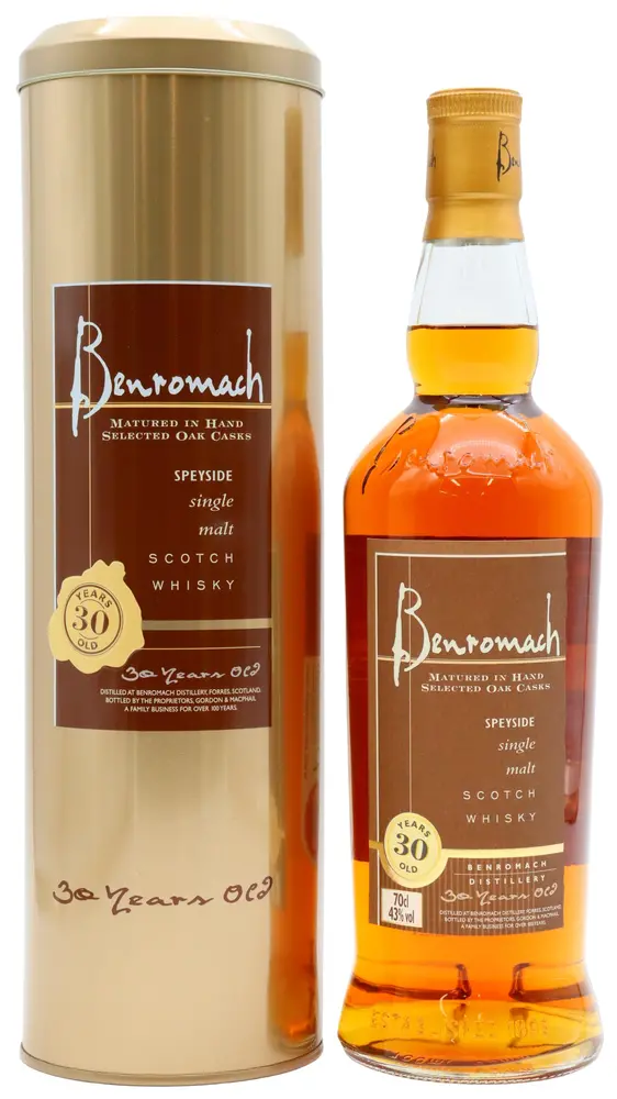 Benromach - 30 year old Speyside Single Malt Scotch Whisky 70cl 43% ABV