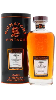 Glen Spey - 18 year old Signatory Vintage Single Oloroso Sherry Cask #4 2007 Whisky 70cl 57.4% ABV0