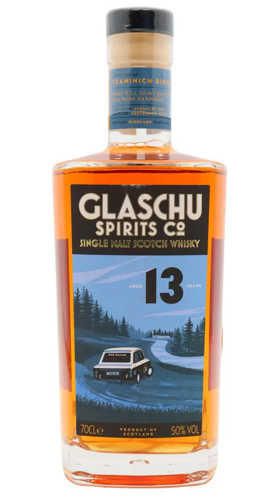 Teaninich - 13 year old Glaschu Single St Emilion Wine Cask Single Malt Scotch 2011 Whisky 70cl 50% ABV0