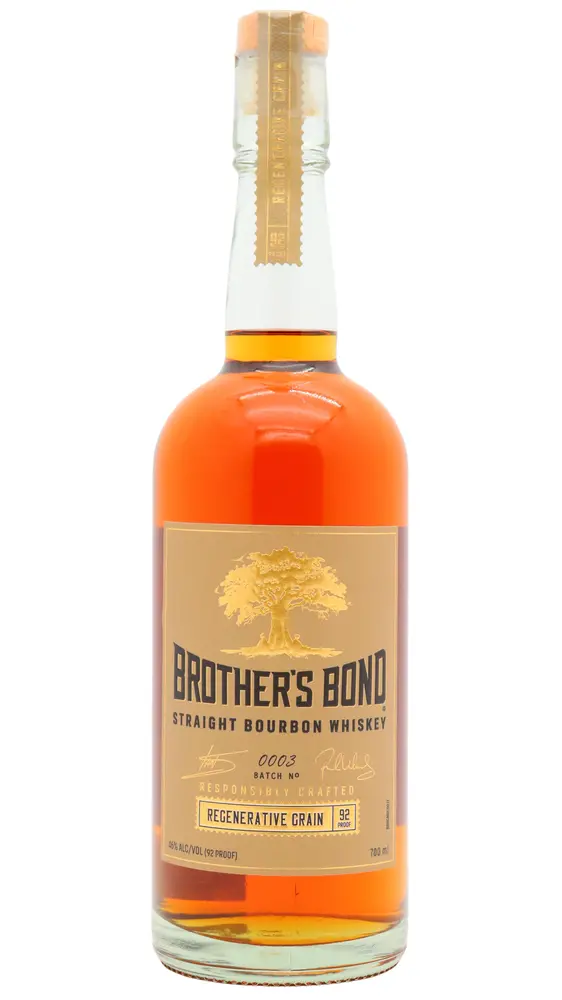 Brother's Bond - Regenerative Grain Straight Bourbon Whiskey 70cl 46% ABV (Ian Somerhalder & Paul Wesley)
