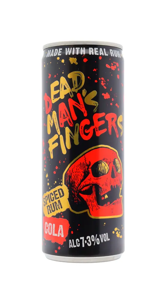 Dead Man's Fingers - Spiced Rum & Cola Cocktail 25cl 7.3% ABV0