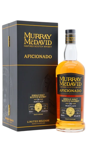 Mortlach - 34 year old Murray McDavid Aficionado Single PX Sherry Cask #386 1989 Whisky 70cl 40.1% ABV0