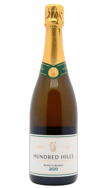 Hundred Hills - Blanc De Blancs English 2020 Sparkling Wine 75cl 12% ABV0