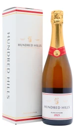 Hundred Hills - Blanc De Noirs English 2021 Sparkling Wine 75cl 12% ABV & Gift Box