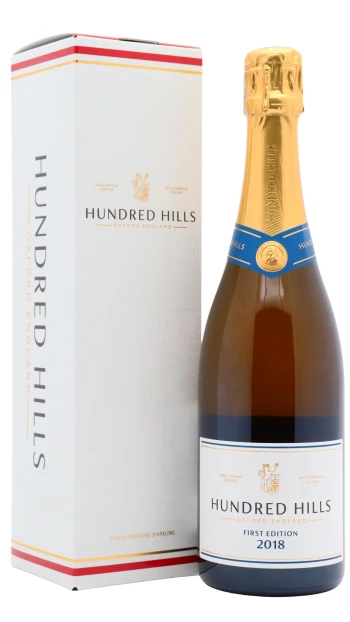 Hundred Hills - First Edition English 2018 Sparkling Wine 75cl 12% ABV & Gift Box