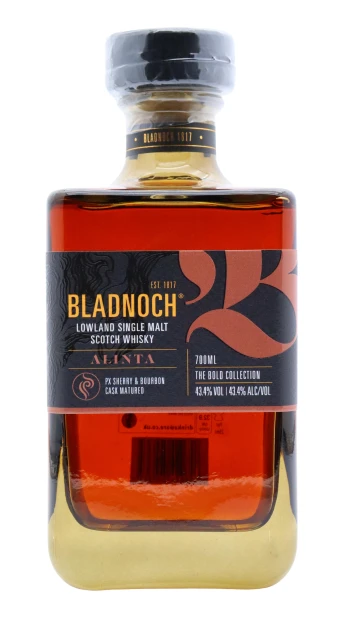 Bladnoch - Alinta The Bold Collection Lowland Single Malt Scotch Whisky 70cl 43.4% ABV0