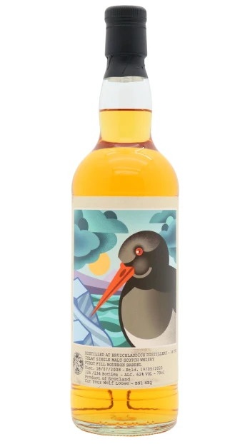 Bruichladdich - 14 year old Cut Your Wolf Loose Edition #7 Single Bourbon Cask 2008 Whisky 70cl 62% ABV0