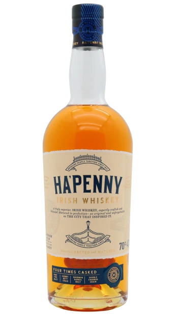 Ha'Penny - Original Four Cask Irish Whiskey 70cl 43% ABV0