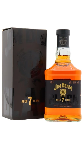 Jim Beam - 7 year old Black Kentucky Straight Bourbon Whiskey 70cl 45% ABV0