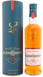 Glenfiddich - 15 year old Solera Reserve Speyside Single Malt Scotch Whisky 70cl 40% ABV