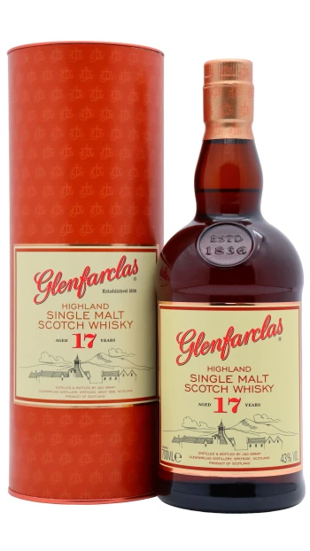 Glenfarclas - 17 year old Highland Single Malt Scotch Whisky 70cl 43% ABV0