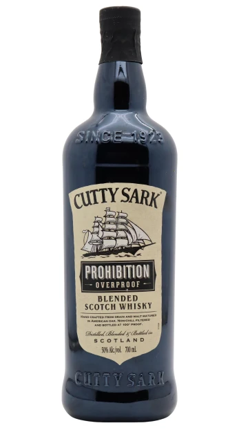 Cutty Sark - Prohibition Blended Scotch Whisky 70cl 50% ABV