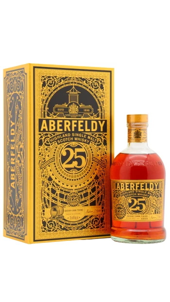 Aberfeldy - 25 year old 125th Anniversary Highland Single Malt Scotch Whisky 70cl 46% ABV0