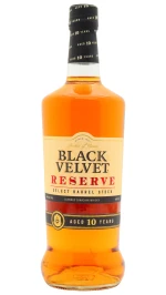 Black Velvet - 10 year old Reserve Blended Canadian Whisky 100cl 40% ABV (1 Litre)