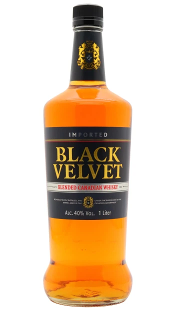 Black Velvet - Blended Canadian Whisky 100cl 40% ABV (1 Litre)