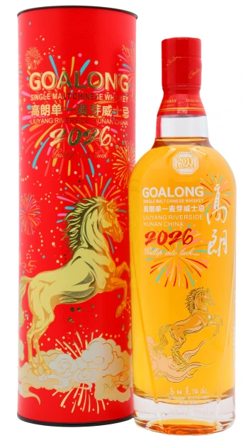 Goalong - 2026 Year Of The Horse Edition Chinese Single Malt Whisky 70cl 40% ABV