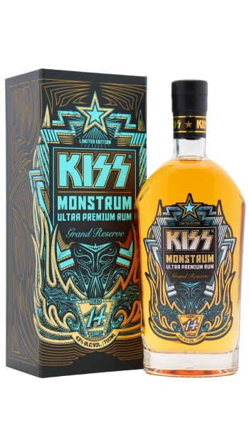 KISS - 14 year old Monstrum Ultra Premium Rum 70cl 43% ABV