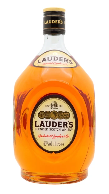 Lauders - Finest Blended Scotch Whisky 100cl 40% ABV (1 Litre)