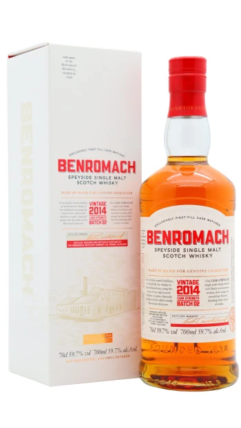 Benromach - 9 year old Cask Strength Batch #2 Single Malt Scotch 2014 Whisky 70cl 59.7% ABV