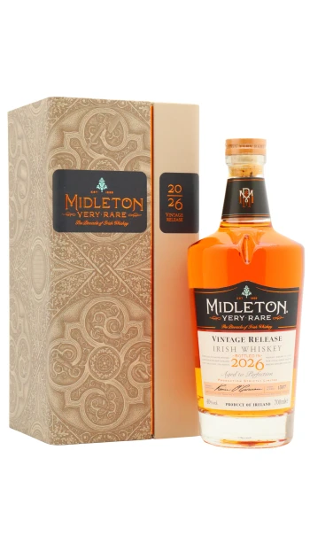 Midleton - Very Rare 2026 Edition Irish Whiskey 70cl 40% ABV