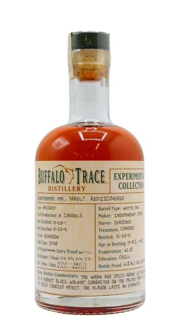 Buffalo Trace - 19 year old Experimental Collection - Rediscovered Barrels 1991 Whiskey 37.5cl 45% ABV