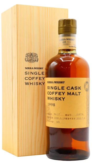 Nikka - 13 year old Coffey Malt Single Cask #218774 1998 Whisky 70cl 58% ABV