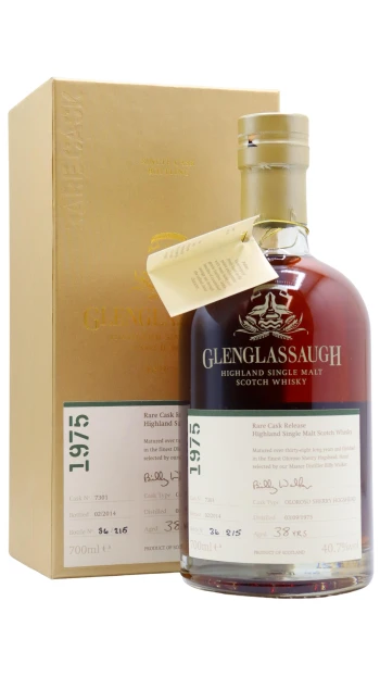 Glenglassaugh - 38 year old Rare Cask Release #7301 1975 Whisky 70cl 40.7% ABV