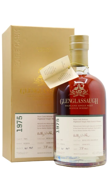 Glenglassaugh - 38 year old Rare Cask Release #7801 1975 Whisky 70cl 42.4% ABV