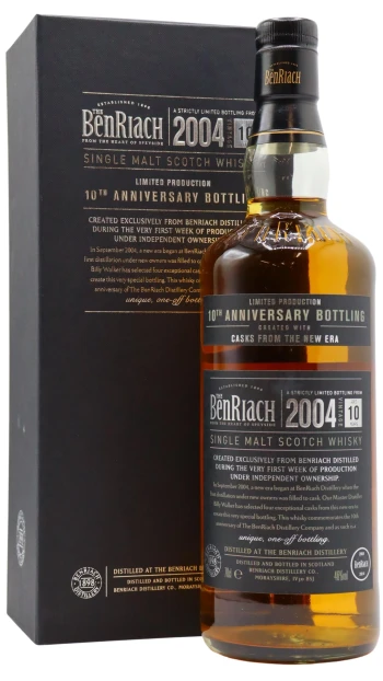 Benriach - 10 year old 10th Anniversary Bottling 2004 Whisky 70cl 46% ABV
