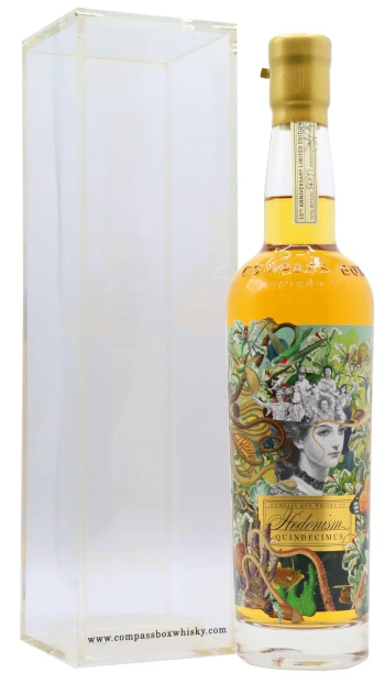 Compass Box - 20 year old Hedonism Quindecimus 15th Anniversary Blended Scotch Whisky 70cl 46% ABV