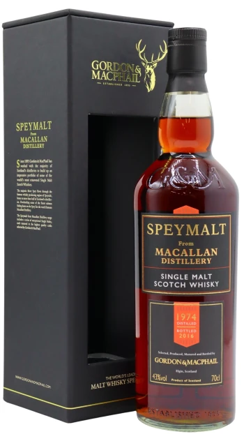 The Macallan - 42 year old Speymalt Single Malt Scotch 1974 Whisky 70cl 43% ABV