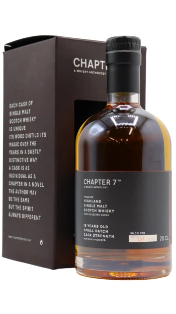 Ben Nevis - 19 year old Chapter 7 Cask Strength Single Malt Scotch Whisky 70cl 56.2% ABV