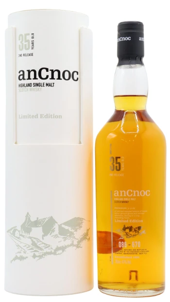 anCnoc - 35 year old Highland Single Malt Limited Edition 2nd Edition Whisky 70cl 41% ABV