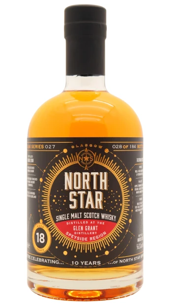 Glen Grant - 18 year old North Star Single Cask 2008 Whisky 70cl 56.1% ABV