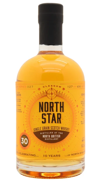 North British - 30 year old North Star Single Cask 1995 Whisky 70cl 50.2% ABV