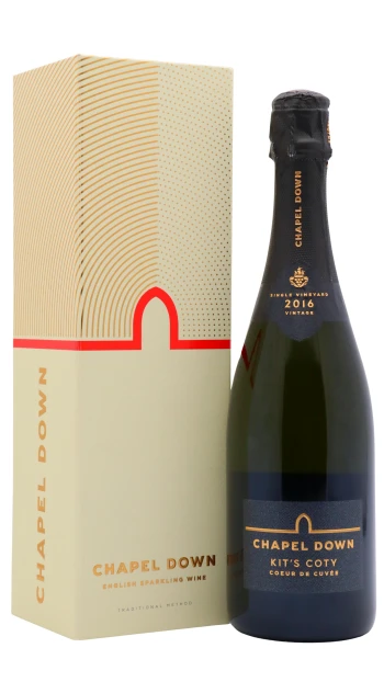 Chapel Down - Kit's Coty Coeur De Cuvee English 2016 Sparkling Wine 75cl 12% ABV (Gift Box)