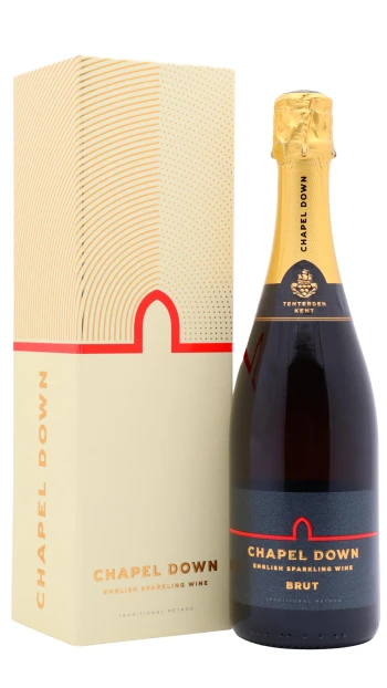 Chapel Down - Brut English Sparkling Wine 75cl 12% ABV (Gift Box)