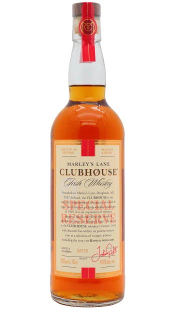Marley's Lane Clubhouse - Irish Whiskey 70cl 40% ABV