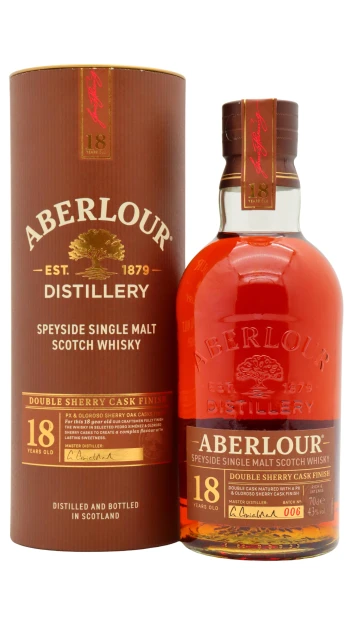 Aberlour - 18 year old Double Sherry Cask Batch #006 Single Malt Scotch Whisky 70cl 43% ABV