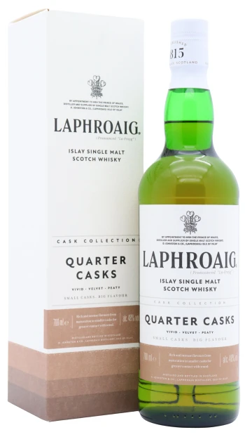Laphroaig - Quarter Casks Islay Single Malt Scotch Whisky 70cl 48% ABV