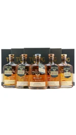 Teeling - Revival I - V Complete Collection Single Malt Irish Whiskey 70cl x 5 46% ABV Bundle