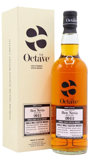 Ben Nevis - 8 year old The Octave Single Sherry Cask #3630509 2012 Whisky 70cl 55.6% ABV