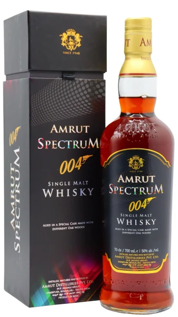 Amrut - 2021 Edition Spectrum 004 Indian Single Malt Whisky 70cl 50% ABV